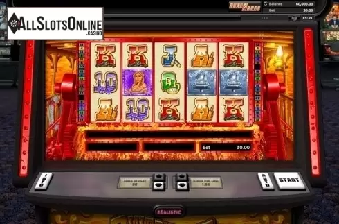 Reels screen. Riverboat Gambler from Realistic