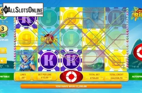 Win screen 3. Road to Rio from The Games Company