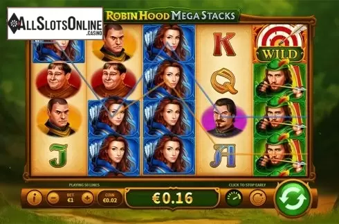 Game workflow 3. Robin Hood Mega Stacks from Skywind Group