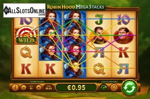 Game workflow 4. Robin Hood Mega Stacks from Skywind Group
