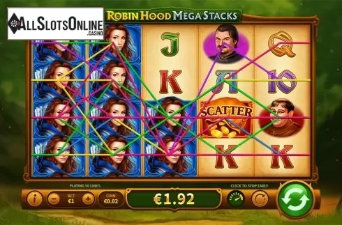 Game workflow 2. Robin Hood Mega Stacks from Skywind Group