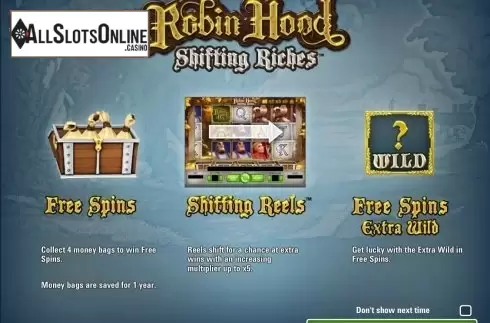 Screen6. Robin Hood: Shifting Riches from NetEnt