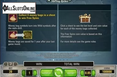 Screen8. Robin Hood: Shifting Riches from NetEnt
