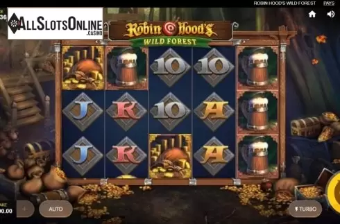 Reel Screen. Robin Hoods Wild Forest from Red Tiger