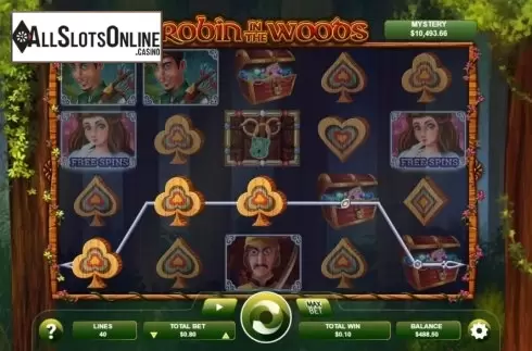 Win screen 2. Robin in the Woods (Arrows Edge) from Arrows Edge