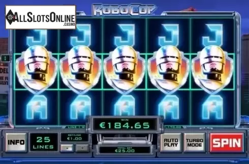 Screen 4. RoboCop from Playtech