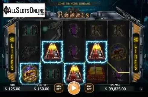 Win Screen 1. Robots (KA Gaming) from KA Gaming
