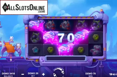 Win Screen. Rocket Stars from Evoplay Entertainment