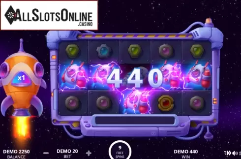 Free Spins. Rocket Stars from Evoplay Entertainment