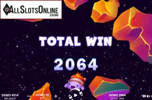 Free Spins Win. Rocket Stars from Evoplay Entertainment