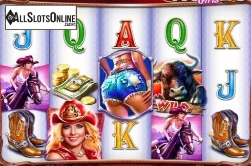 Reel Screen. Rodeo Girls from Octavian Gaming