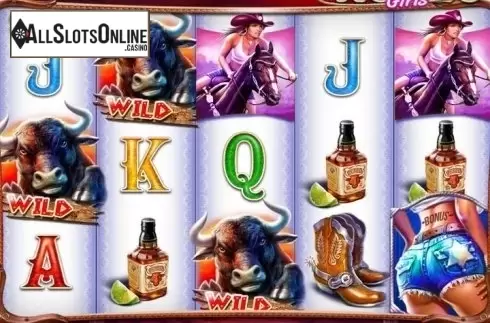 Reel Screen. Rodeo Girls from Octavian Gaming