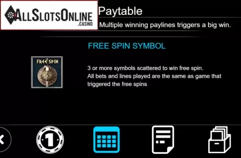 Features 2. Rome Warrior (Triple Profits Games) from Triple Profits Games