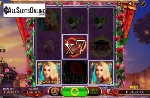 Win 2. Romeo from Booming Games