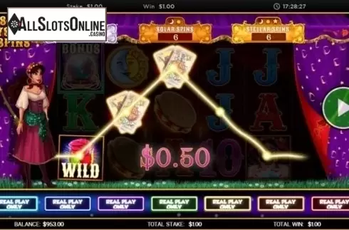 Wild Screen 2. Rosella`s Mystical Spins from CORE Gaming