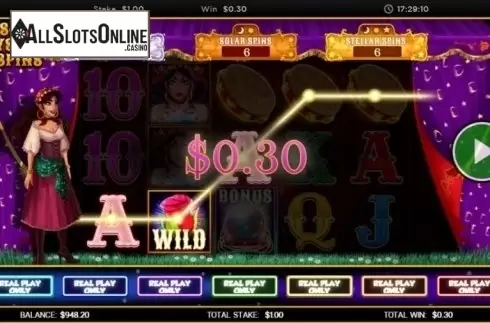 Wild Screen 3. Rosella`s Mystical Spins from CORE Gaming