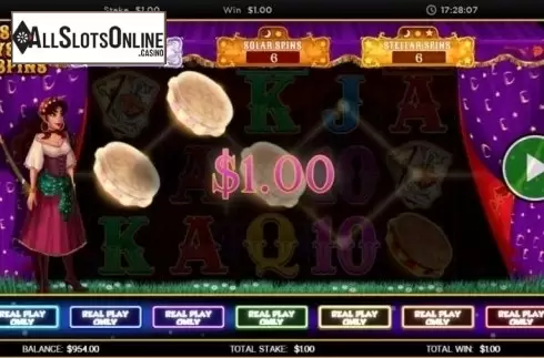 Win Screen 2. Rosella`s Mystical Spins from CORE Gaming
