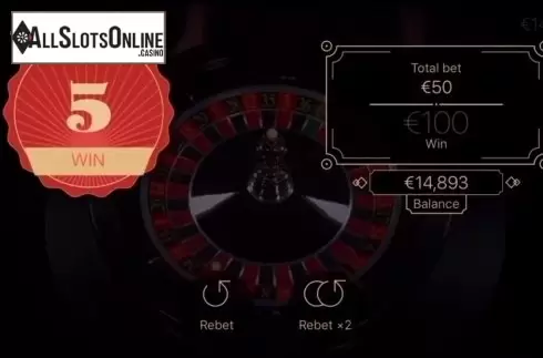 Game Screen. Roulette Live Casino (NetEnt) from NetEnt