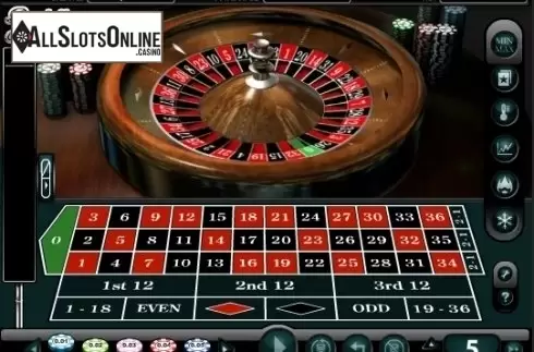Reel screen. Roulette Master from NextGen