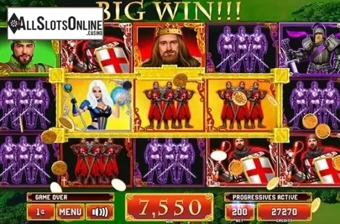 Big win. Royal Armies from Incredible Technologies