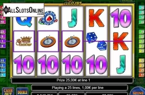 Wild Win screen. Royal Fabulous Casino from R. Franco