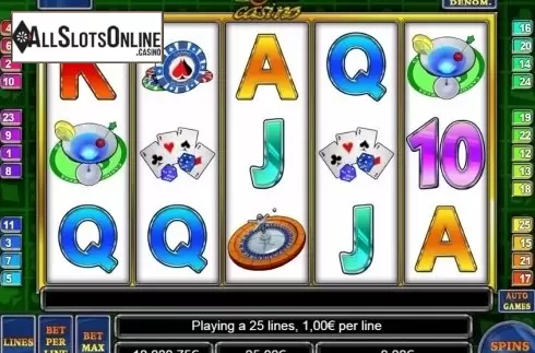 Scatter screen. Royal Fabulous Casino from R. Franco