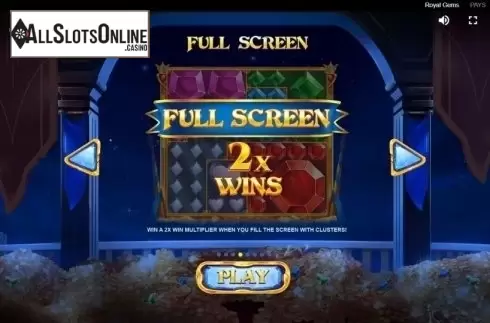 Full Screen. Royal Gems (Red Tiger) from Red Tiger