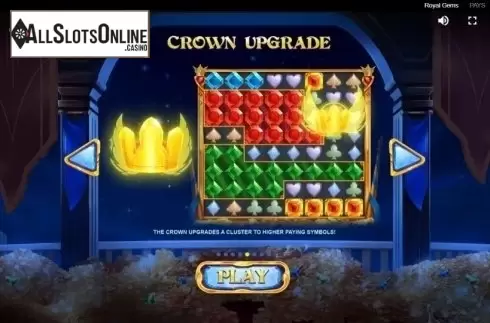 Crown Upgrade. Royal Gems (Red Tiger) from Red Tiger