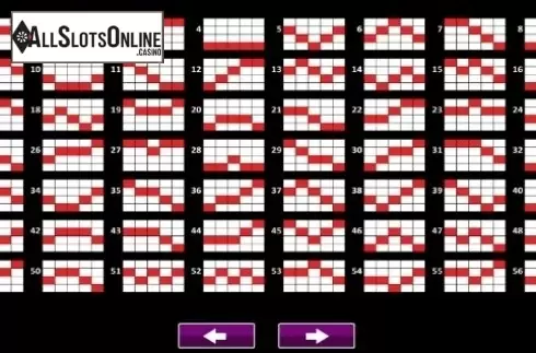 Paytable 5. Royal Lion from High 5 Games