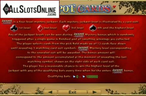 Screen4. Royal Secrets from EGT