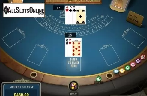 Win Screen 2. Royale Blackjack from Pragmatic Play