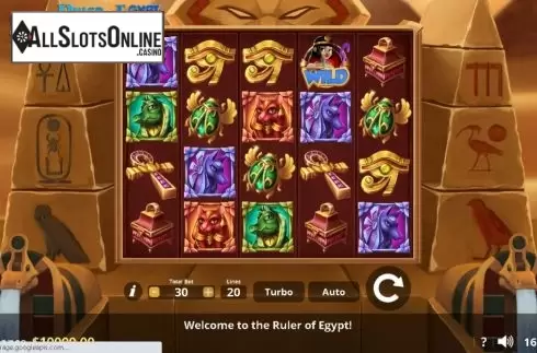 Reel Screen. Ruler of Egypt from Lady Luck Games