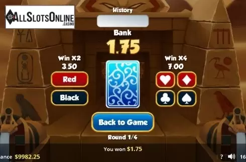 Risk Game Screen. Ruler of Egypt from Lady Luck Games