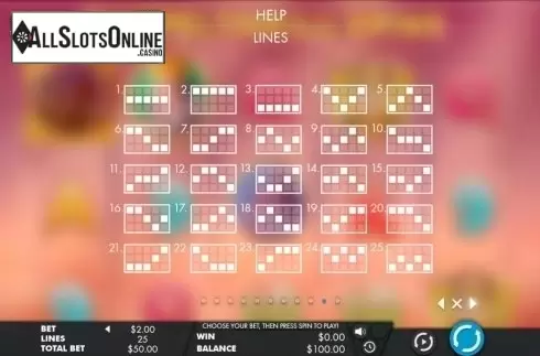 Paytable 10. Rumpel Thrill Spins from Genesis