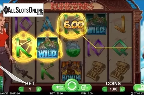 Win screen 3. Runewars from 7mojos