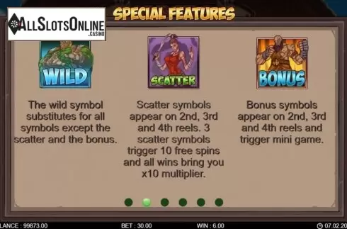 Feature screen 1. Runewars from 7mojos