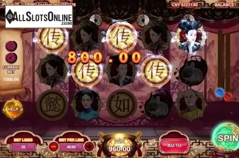 Game workflow 2. Ruyi's Royal Love in the Palace from Triple Profits Games