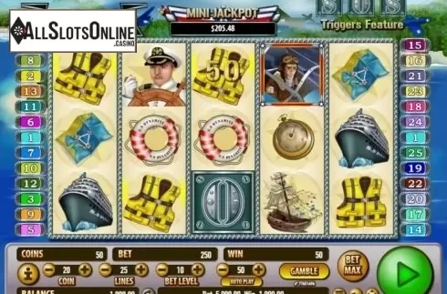 Win Screen. S.O.S! from Habanero