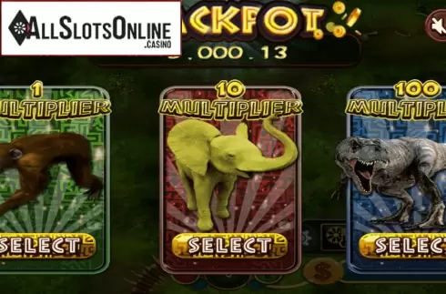Start Screen. Safari Hunter from Vela Gaming