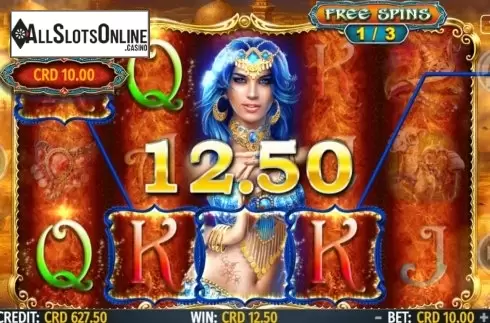 Free Spins. Sahara from Octavian Gaming