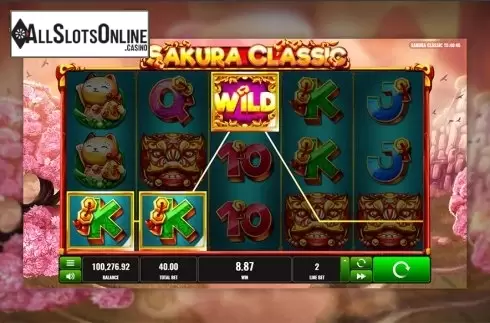 Game workflow 2. Sakura Classic from Playreels