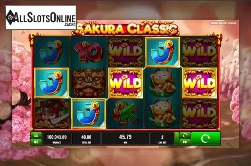 Game workflow 3. Sakura Classic from Playreels