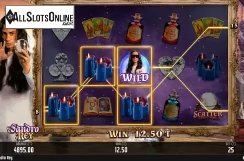 Win screen 2. Sandro Rey from MGA