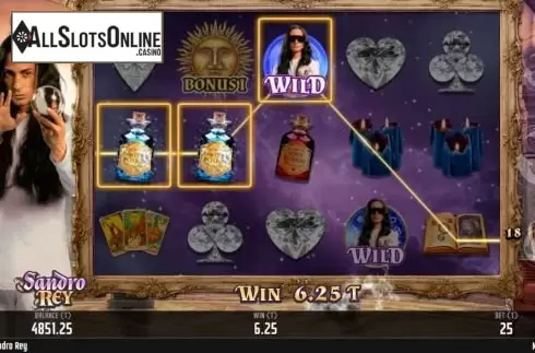 Win screen 3. Sandro Rey from MGA