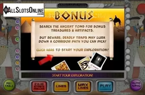 Screen6. Sands of Fortune from OpenBet