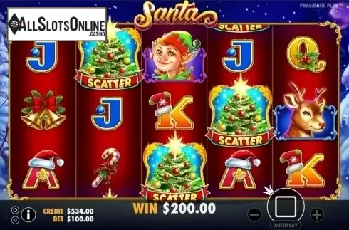 Scatter. Santa (Pragmatic Play) from Pragmatic Play