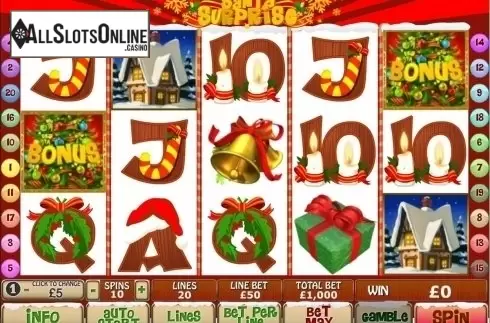 Reel screen. Santa Surprise (Playtech) from Playtech
