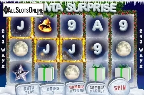 Win Screen. Santa Surprise (BetConstruct) from BetConstruct