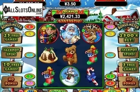 Reel Screen. Santastic from RTG