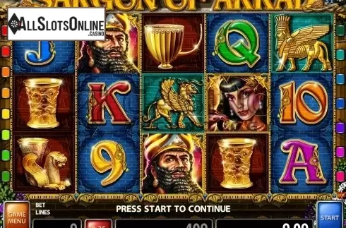 Screen2. Sargon Of Akkad from Casino Technology